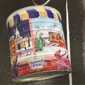 Maxwell House Winter Series Tin
